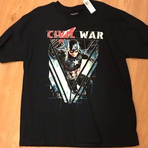 NWT Captain America 🇺🇸 Civil War T-shirt